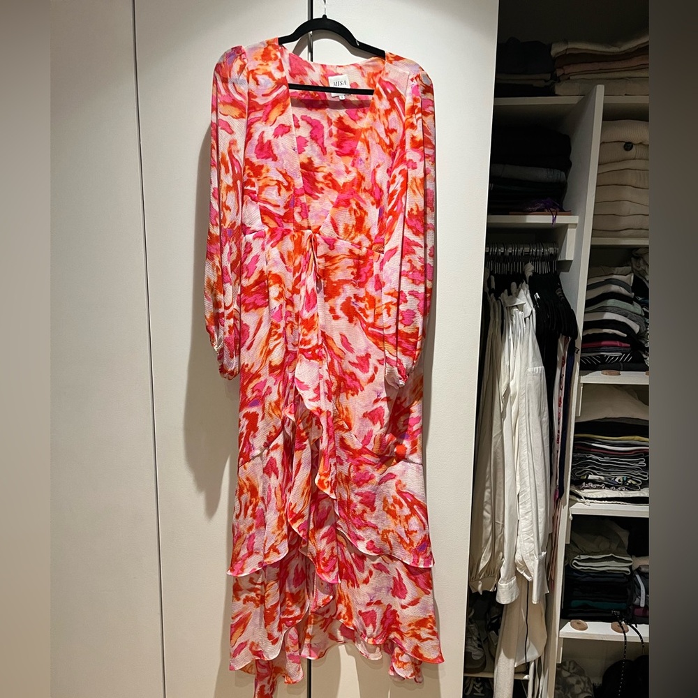 Pink coverup dress